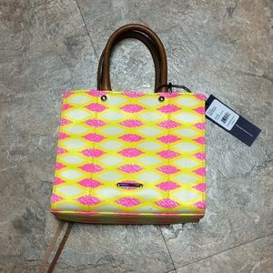 Rebecca Minkoff mini tote purse get half off joggers set